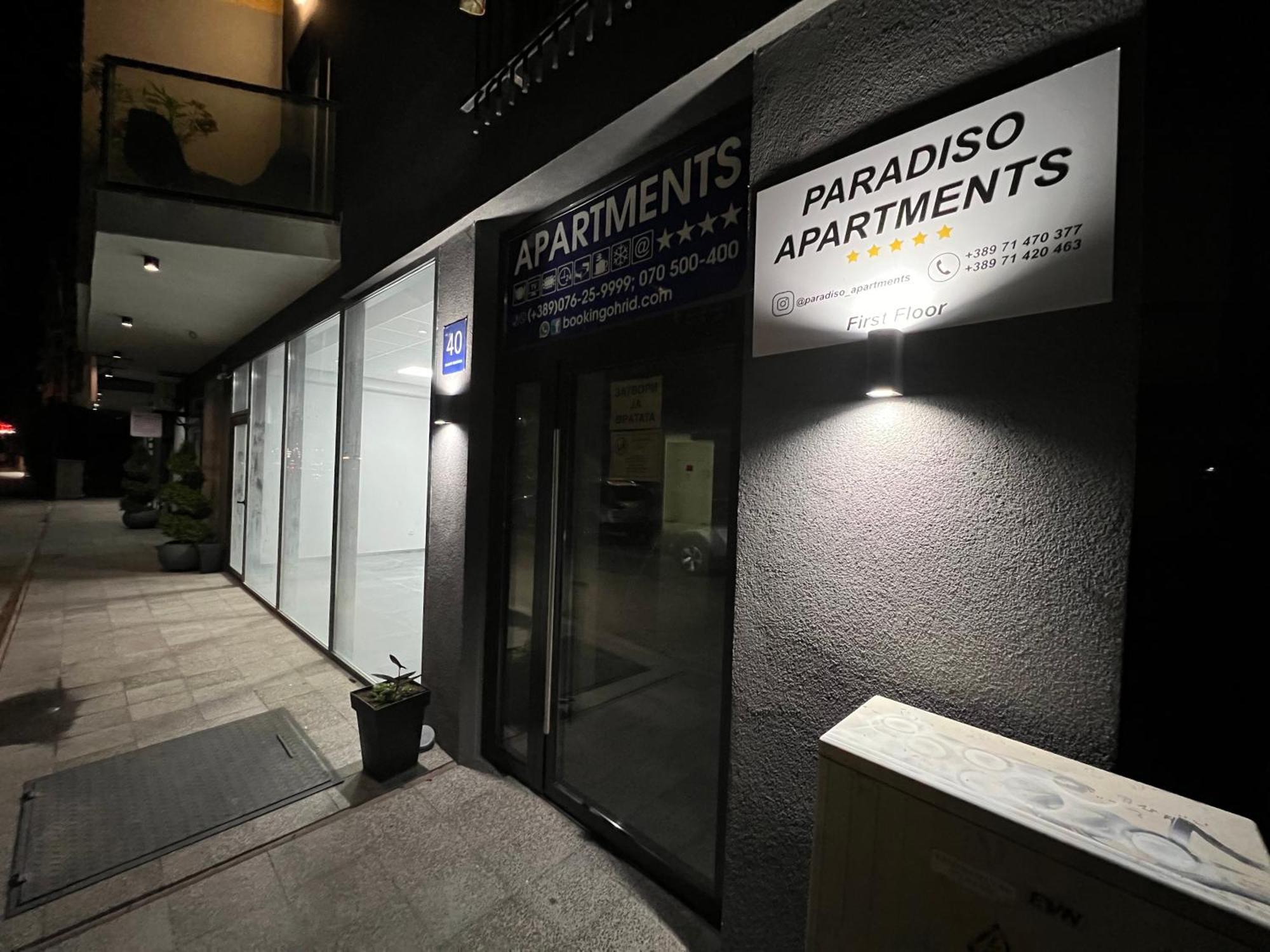 Paradiso Apartments City Center 奥赫里德 外观 照片